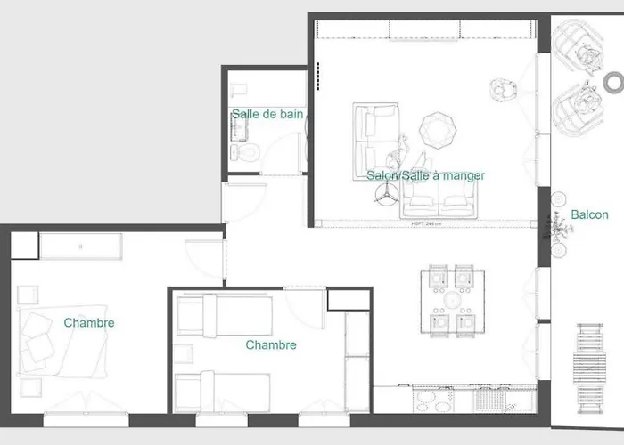 Lucky Fox Appartement *